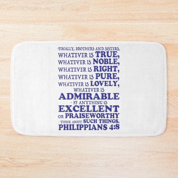 Item preview, Philippians 4:8 Think About Such Things designed and sold by plushism.