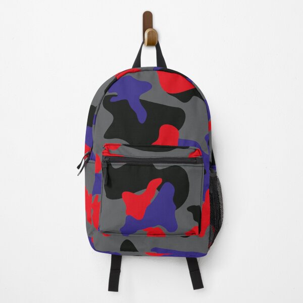 Item preview, Cobra Camouflage Grey Red Purple Black Camo designed and sold by Cyberty.