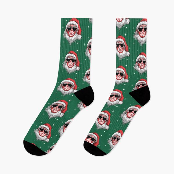 Item preview, Covid Claus | Santa Claus with Sunglasses & Face Mask designed and sold by SLAG-Creative.