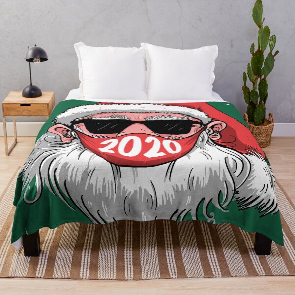 Item preview, Covid Claus | Santa Claus with Sunglasses & Face Mask designed and sold by SLAG-Creative.