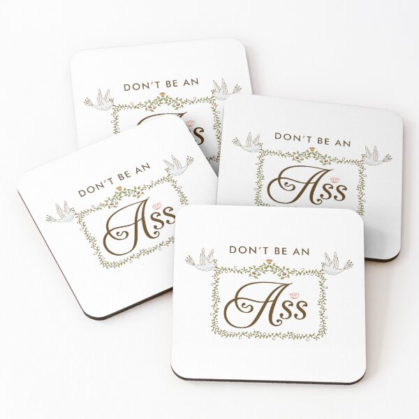 Item preview, Don't be an ASS design designed and sold by AznavourByKarin.