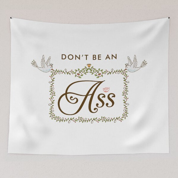 Item preview, Don't be an ASS design designed and sold by AznavourByKarin.