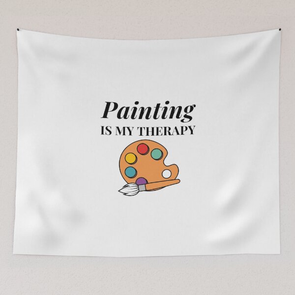 Item preview, Painting is my Therapy designed and sold by ArtStore20.