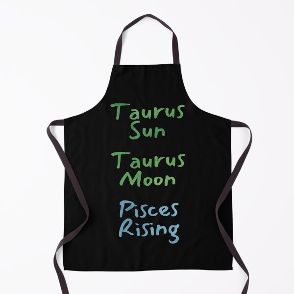 Item preview, Taurus Sun Taurus Moon Pisces Rising Text designed and sold by leomooncreates.