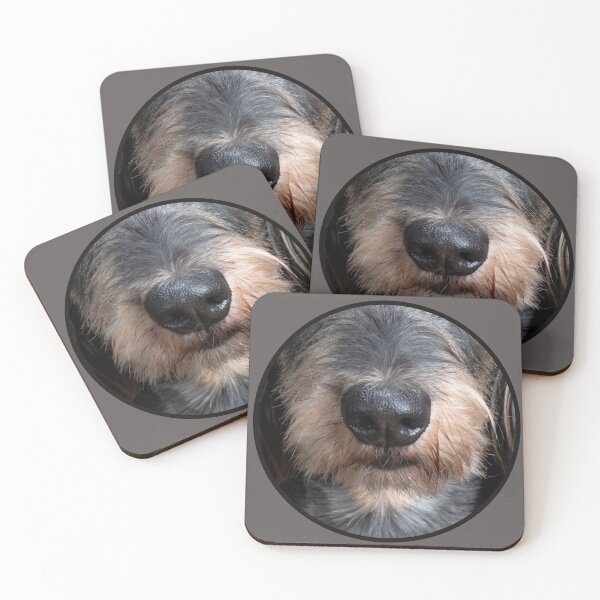 Item preview, Dachshund Nose and Pattern in black designed and sold by TheDachshund.