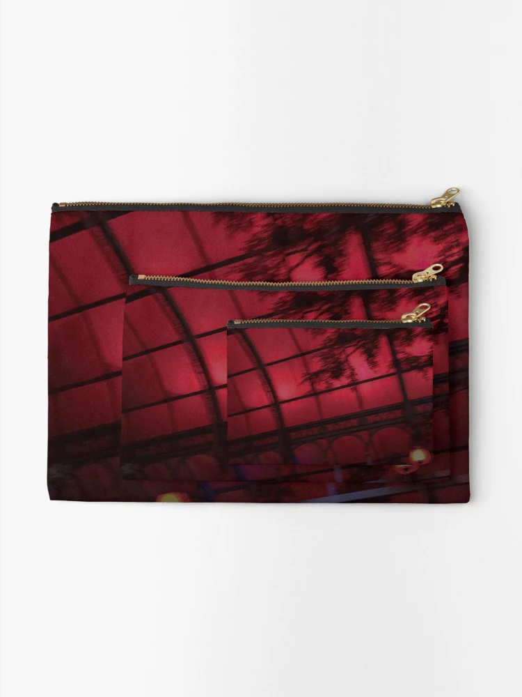 Thumbnail 2 of 4, Zipper Pouch, Red room designed and sold by httpsjoela.