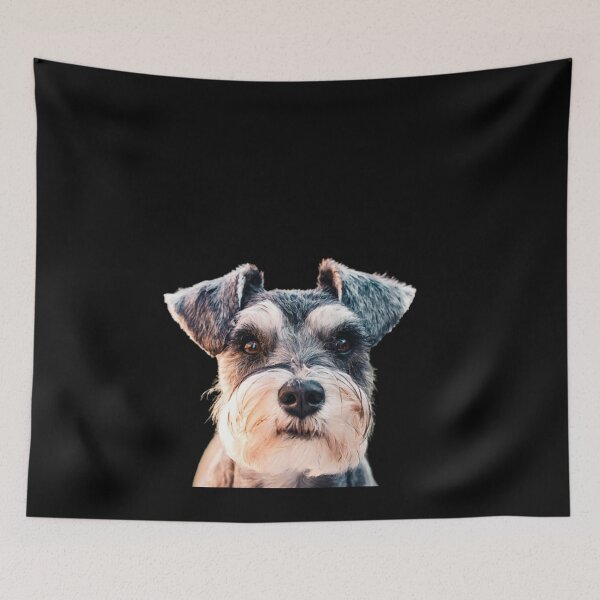 Item preview, miniature schnauzer face art lover gift designed and sold by alaechamlal.