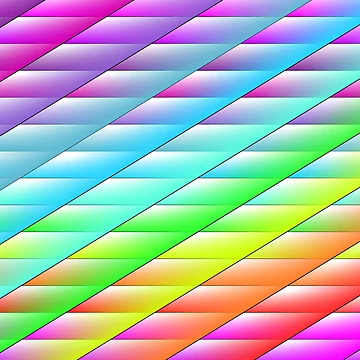 Artwork thumbnail, Colour rectangular pattern by flashcompact