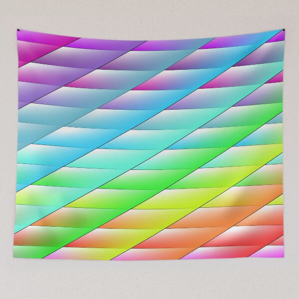 Item preview, Colour rectangular pattern designed and sold by flashcompact.