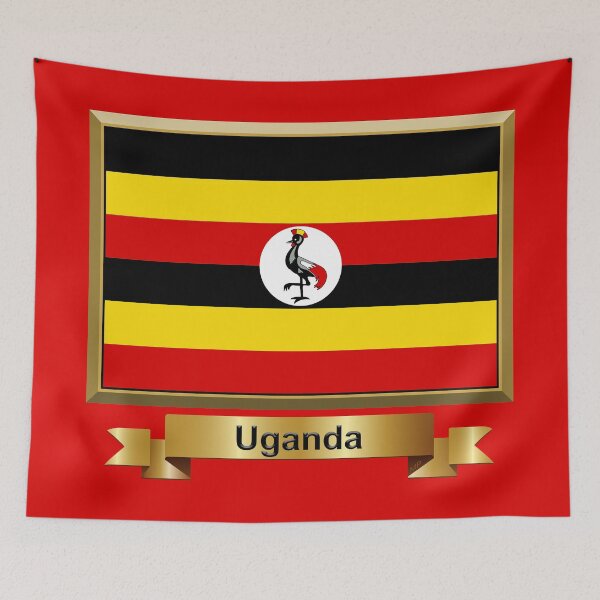 Item preview, Uganda Flag Gifts, Masks, Stickers & Products (GF) designed and sold by mpodger.