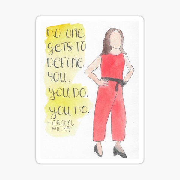 Chanel Miller: Survivor Sticker