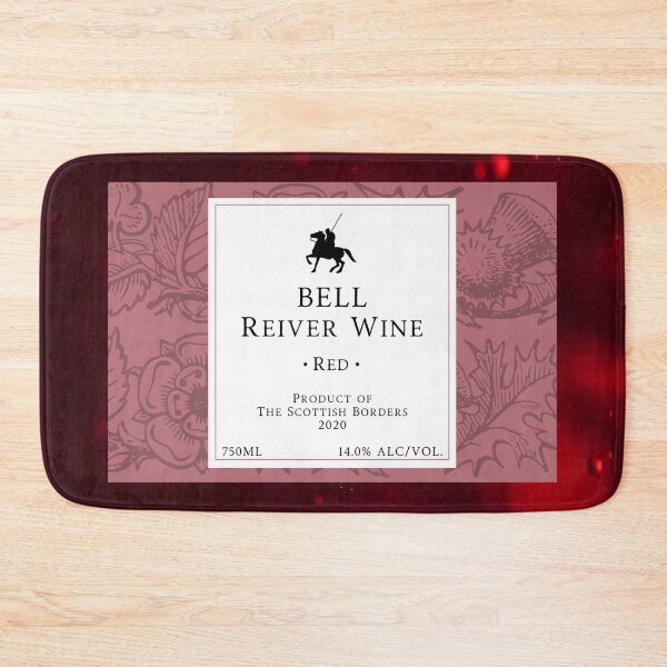 Artikelvorschau, BELL Red Wine Label | Border Reivers entworfen und verkauft von yourscotborders.