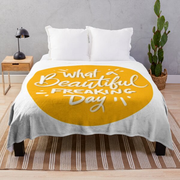 Item preview, What a Beautiful Freaking Day designed and sold by VivtheFish.