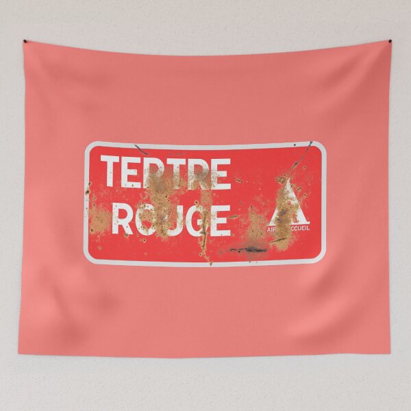Item preview, Le Mans Tertre Rouge Rusty Campsite Sign designed and sold by RedFirecracker.