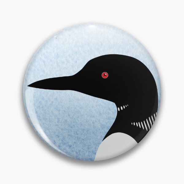 Item preview, Common Loon_head designed and sold by bigeffinbee.