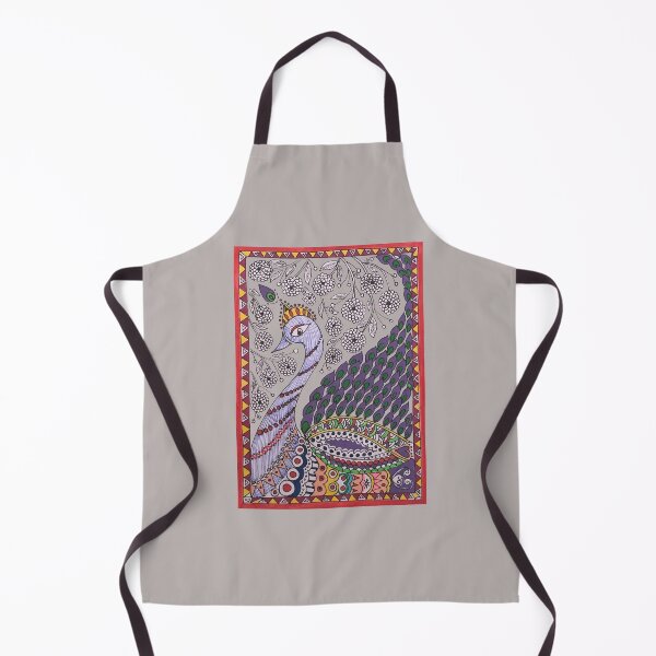 Item preview, Peacock artwork based on Indian folk art form Madhubani designed and sold by DollyJ.