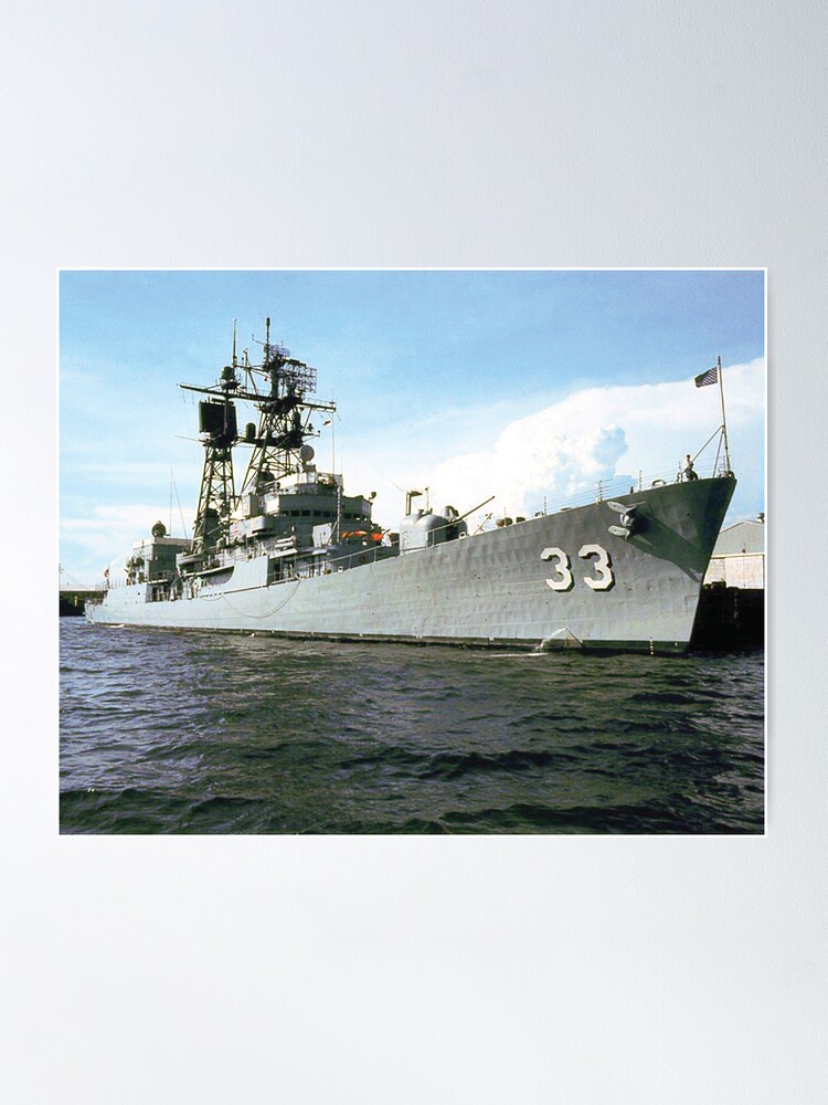 USS John Paul Jones DDG-32 Custom Personalized 8.5 X 11 Print of