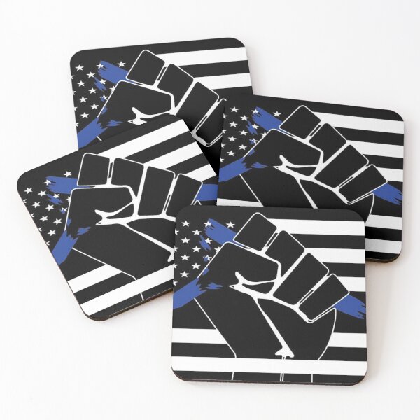 Item preview, The Thin Blue Line... designed and sold by DoodleDashCollective.