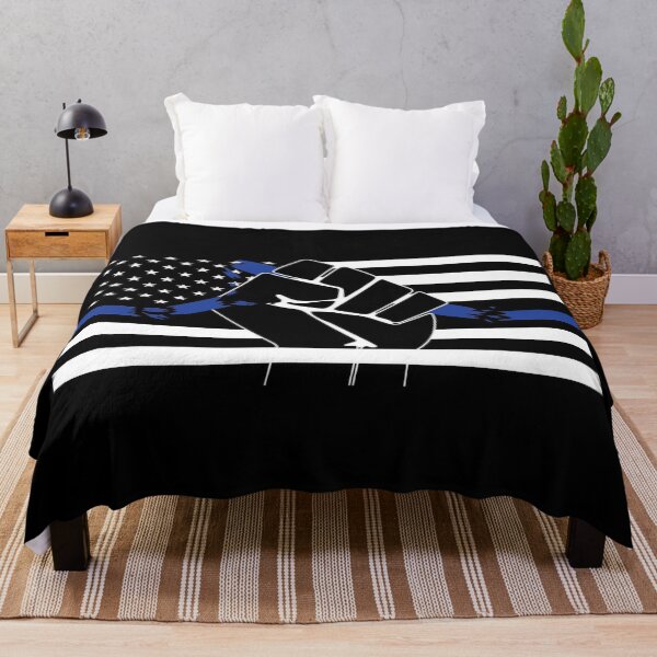 Item preview, The Thin Blue Line... designed and sold by DoodleDashCollective.