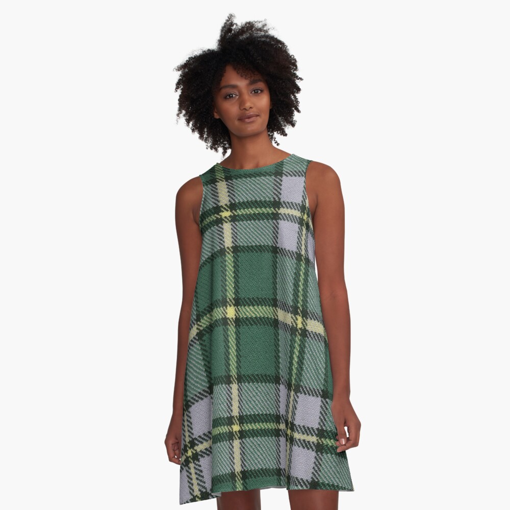 Tartan Plaid Shift Dress