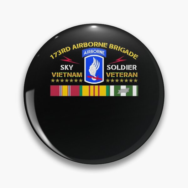 Item preview, 173rd Airborne Brigade Vietnam Veteran Shirt Sky Soldier designed and sold by BruceFaulkner.