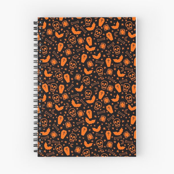 Item preview, Spooky Pattern- Black and Orange designed and sold by Ithelda.