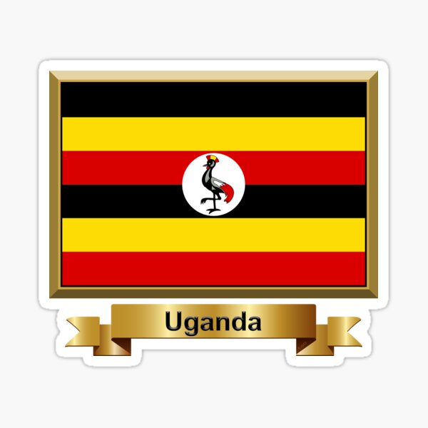 Item preview, Uganda Flag Gifts, Masks, Stickers & Products (N) designed and sold by mpodger.