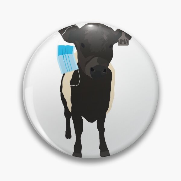 Item preview, cow with mask designed and sold by eliseoleary.