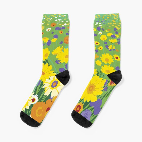Wildflowers inspired by London 2012 Socks