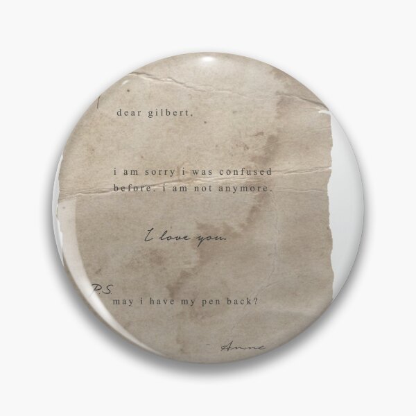 Item preview, Anne’s letter to Gilbert designed and sold by gjlbertblythe.