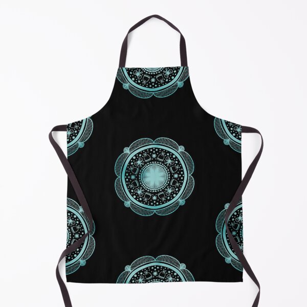 Item preview, Green Mint Holiday Abstract Mandala Design designed and sold by mavagraphics.