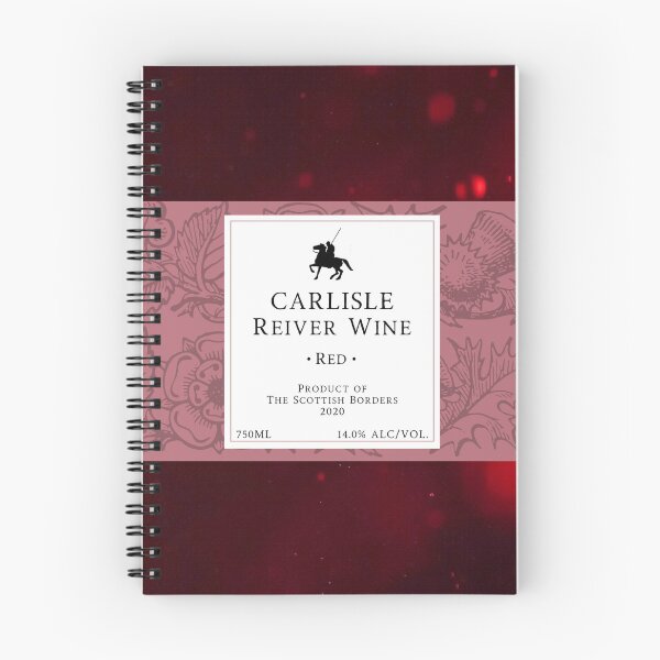 Item preview, CARLISLE Red Wine Label | Border Reivers designed and sold by yourscotborders.