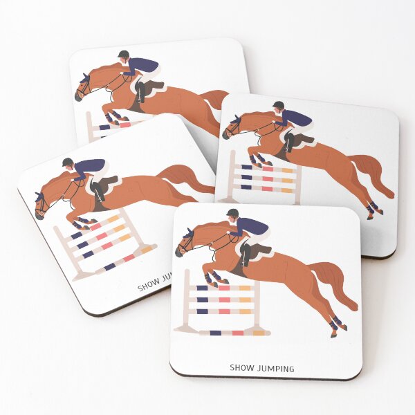 Item preview, Show Jumping Horse designed and sold by stillwater.