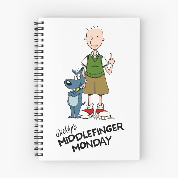Item preview, Middlefinger Monday designed and sold by ChillerTyp.