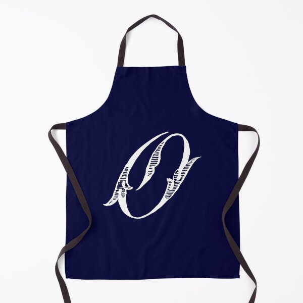 Item preview, Vintage Stylish White Navy Blue Monogram Letter O designed and sold by Vintage-TM.