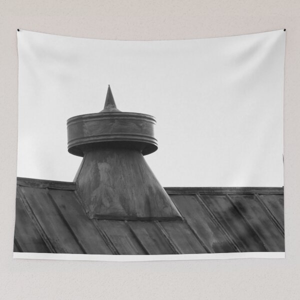 Item preview, Barn Roof Black and White designed and sold by MooseDogPhotos.