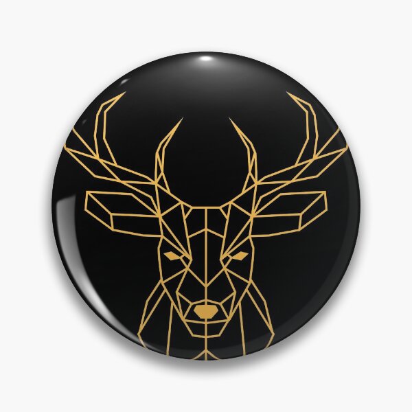 Item preview, Deer head antlers print design designed and sold by Vipstride  Services.