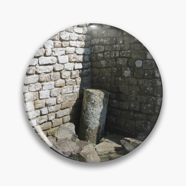 Merch #104 -- Two-Tone Walls (Hadrian's Wall) Pin