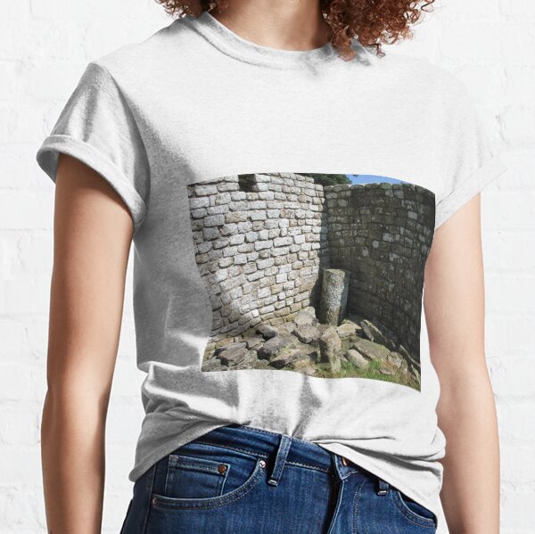 Merch #104 -- Two-Tone Walls (Hadrian's Wall) Classic T-Shirt