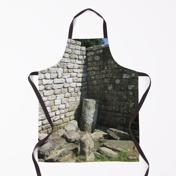 Merch #104 -- Two-Tone Walls (Hadrian's Wall) Apron