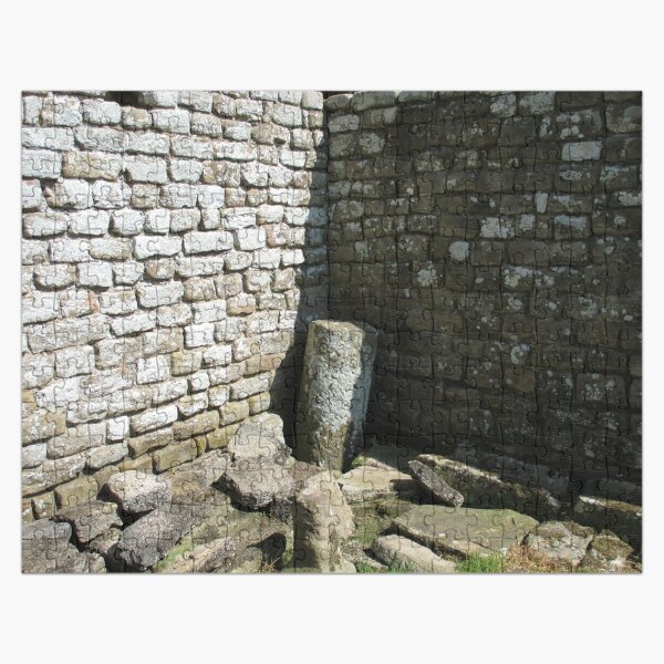 Merch #104 -- Two-Tone Walls (Hadrian's Wall) Jigsaw Puzzle