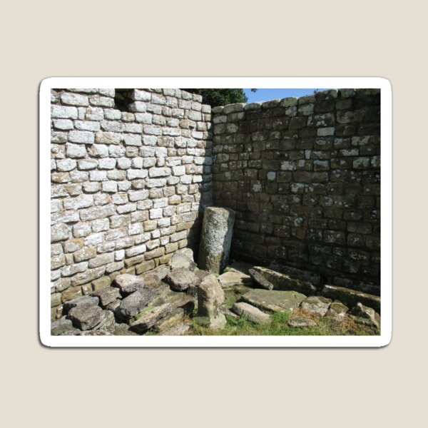 Merch #104 -- Two-Tone Walls (Hadrian's Wall) Magnet