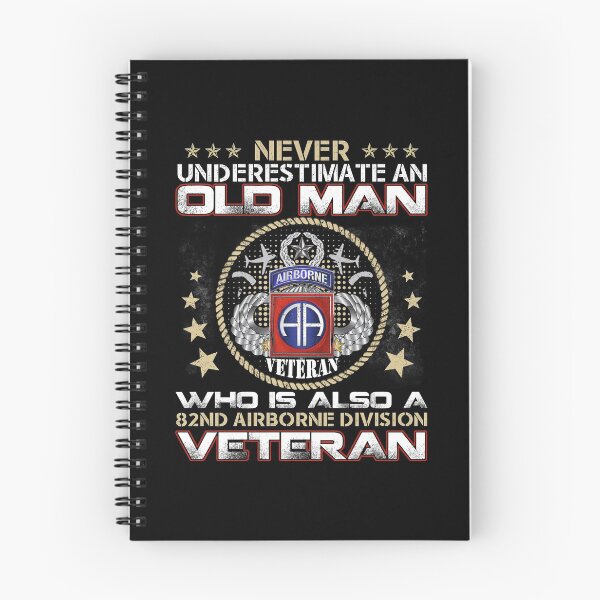 Item preview, Mens Never Underestimate An Old Man Who Is Also An 82nd Airborne designed and sold by BruceFaulkner.