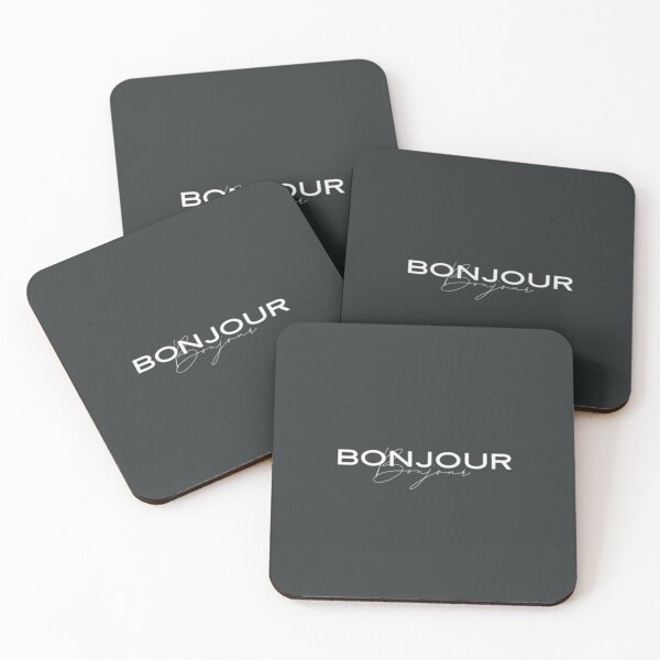 Item preview, Bonjour, French, Paris designed and sold by Islanr.