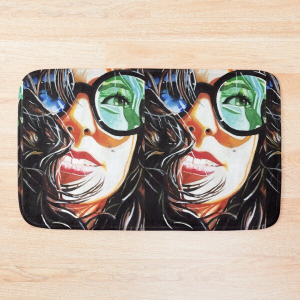 Item preview, Girl with Blue-Green Shades  designed and sold by Umama Tasnuva  Aziz.