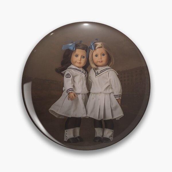 Item preview, Doll Photo- Vintage portrait in sailor dresses designed and sold by KaraleeLS.