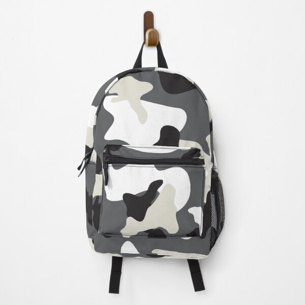 Item preview, Camouflage Black Grey White Winter Camo designed and sold by Cyberty.