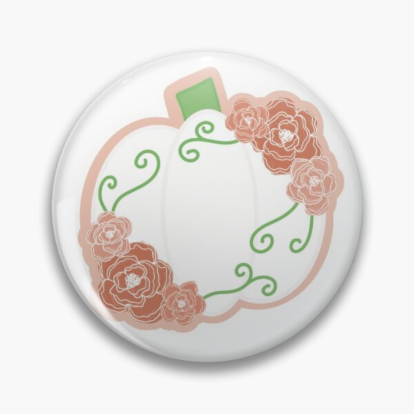 Item preview, Floral Pumpkin designed and sold by ekwdesigns.
