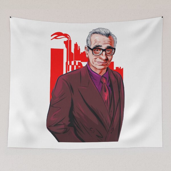 Item preview, Martin Scorsese - An illustration by Paul Cemmick designed and sold by TIGERDAVER.