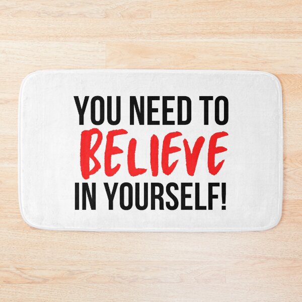 Item preview, Believe in yourself inspirational quotes designed and sold by OneTimeEngineer.